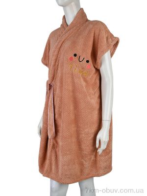 купить Obuvok Халат 6837 (10463) d.pink оптом
