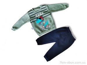купить Kids-modnik 3106 зелений реглан-штани оптом