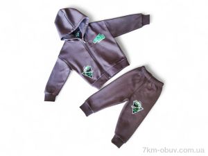 купить Kids-modnik 10324 шоколадний батнік-штани оптом