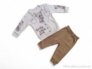 купить Kids-modnik 35600 коричневий реглан-штани оптом