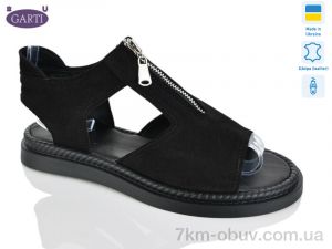 купить Garti 2527 чорний замш оптом