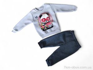 купить Kids-modnik 3104 сірий реглан-штани оптом