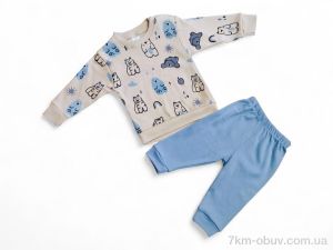 купить Kids-modnik 35601 блакитний реглан-штани оптом