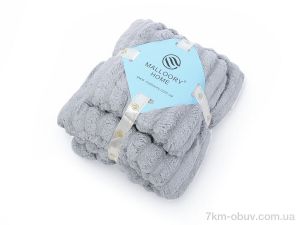 купить Obuvok 10168-9086 d.grey набір баня+обличчя оптом