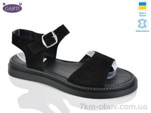 купить Garti 2514 чорний замш оптом