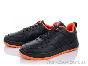 купить оптом Ok Shoes 101-1 black-orange