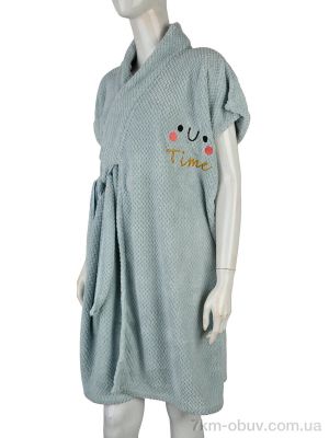 купить Obuvok Халат 6837 (10463) l.blue оптом