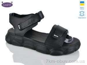 купить Garti 3594 чорна шкіра оптом